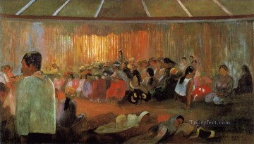 Hut of songs Paul Gauguin Oil Paintings